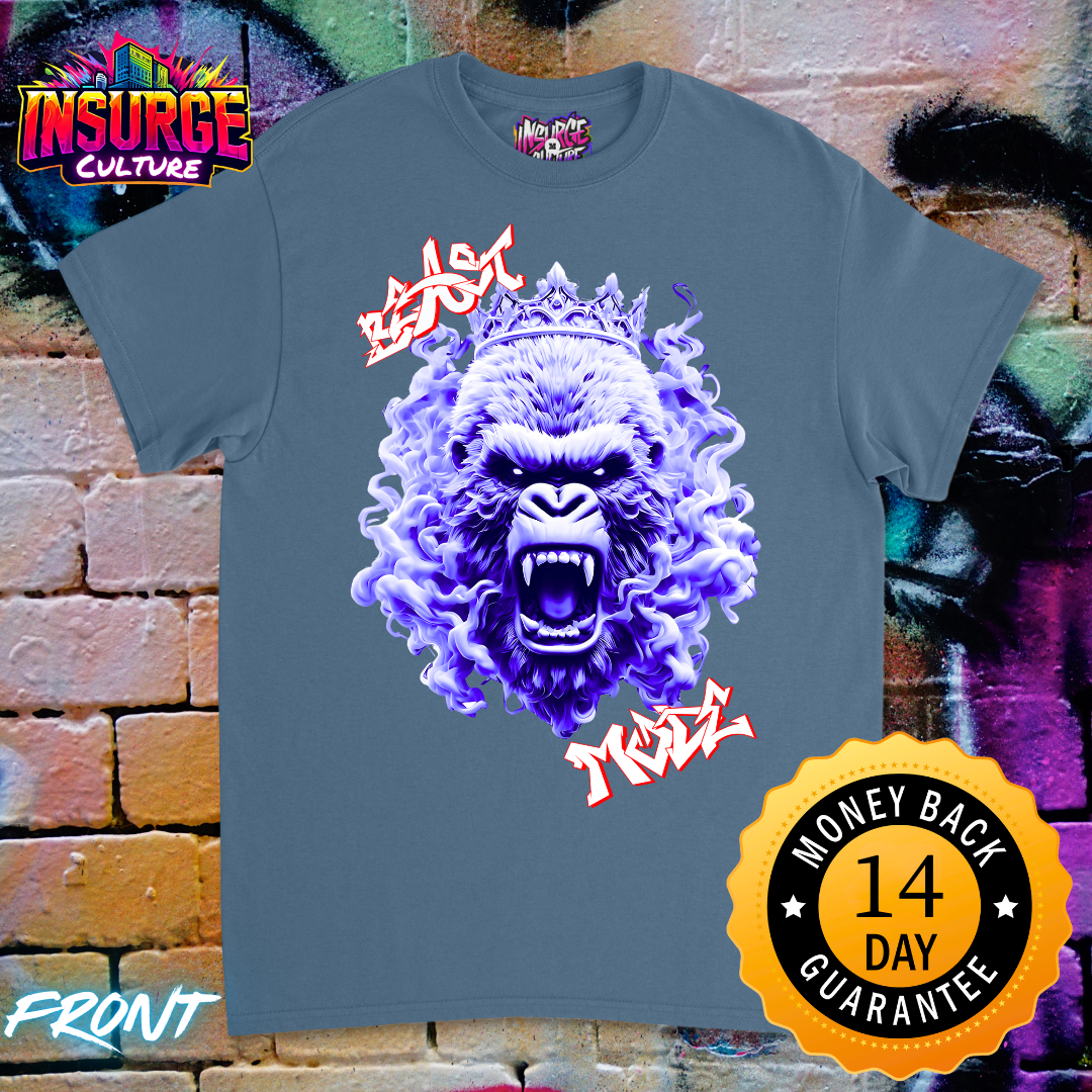 Beast Mode Half Sleeve Shirt Unisex Adult