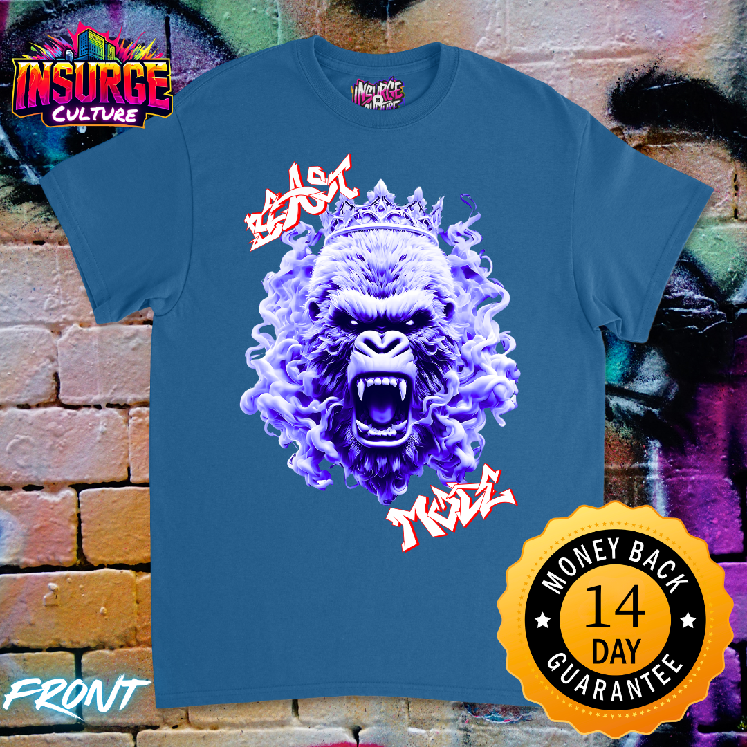 Beast Mode Half Sleeve Shirt Unisex Adult