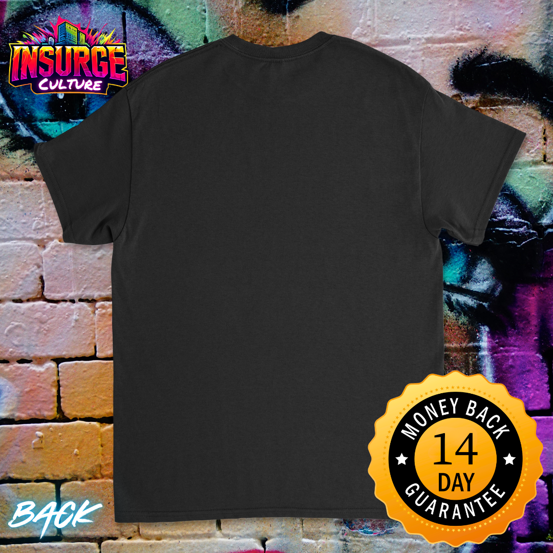 Insurge Culture Graffiti Logo Half Sleeve Shirt Unisex Adult