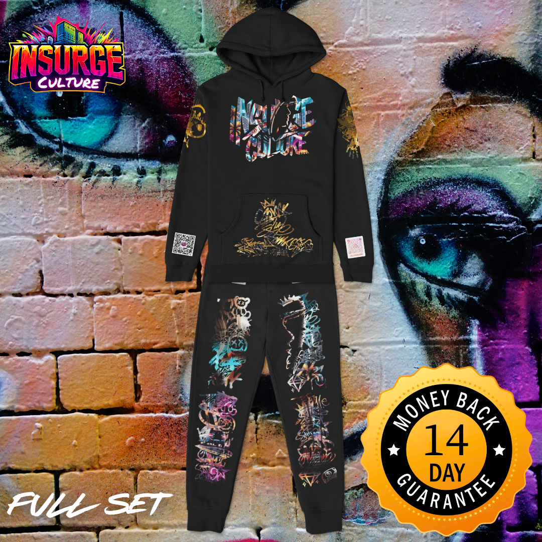 Urban Chaos Hoodie and Sweatpants Set