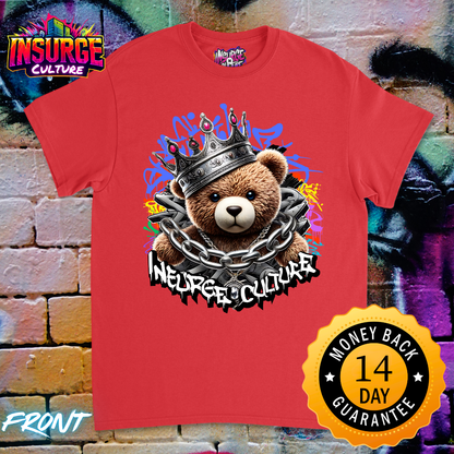 Crowned Bear Half Sleeve Shirt Unisex Adult