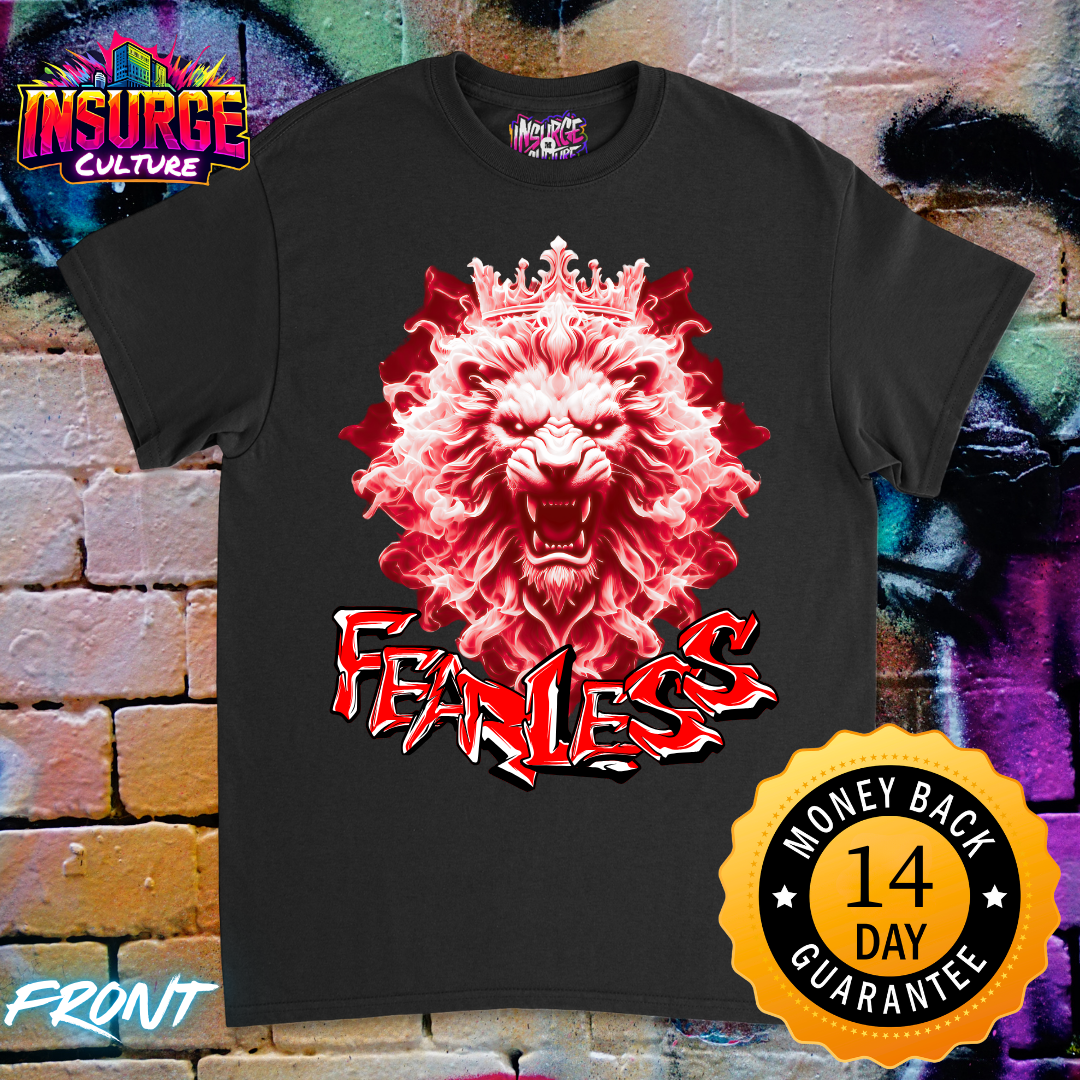 Fearless Half Sleeve Shirt Unisex Adult