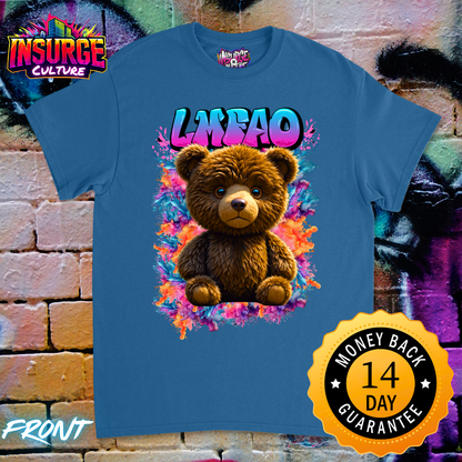 LMFAO Bear Half Sleeve Shirt Unisex Adult