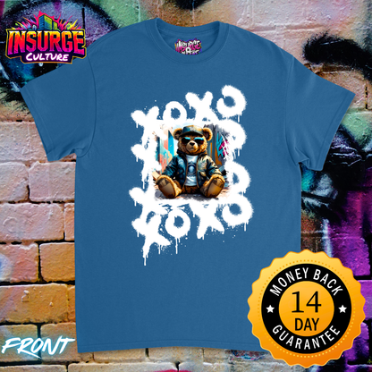 XOXO Bear Half Sleeve Shirt Unisex Adult